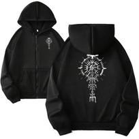 Women's Zip-up Hoodie Ancient Viking Raven Art Print Sweatshirt Autumn Daily Casual Fashion Sporty Coat Streetwear S