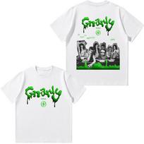 KATSEYE Cotton T Shirt KATSEYE Grunge Graphic T Shirt Casual High Quality Hip Hop Streetwear Korean Kpop Oversized Top Unisex S