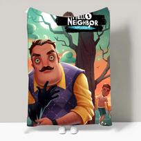 Žaidimo Hello N Neighbor 2 pledas Lengvas Skirtas bendrabučiams, trumpam miegui, svetainei, biurui, sofai, visais sezonais 75x90cm