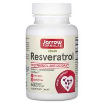 Jarrow Formulas, Resveratrolis, 100 mg, 60 daržovių kapsulių