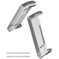 Metal Connector Wristband for Fitbit Versa3/Sense Wriststrap Link Attachment Adapter Band Antiscratch Strap Accessories sidabras