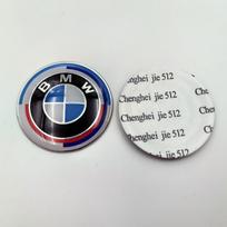 1 vnt. Automobilio vairo emblema Lipdukas 45/47 mm Universalus tinka BMW E36 E39 E87 E60 E46 E53 E90 F10 F20 F25 F30 X3 X5