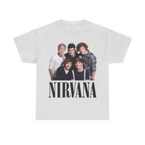 Juokingi One Direction Nirvana Unisex Marškinėliai XL