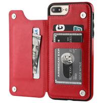 Leather Retro Card Holder Flip Cover for iPhone 11 12 13 14 15 16 Pro Max Mini Wallet Case XR X XS Max 8 7 Plus SE   16e iPhone 12 Mini