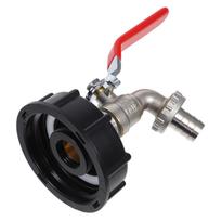 Patvarus IBC bako bako čiaupo adapteris S60*6 grubus sriegis iki 1/2 colio 3/4 colio jungties pakeitimo vožtuvas sodo namų vožtuvo montavimo maišytuvas