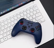 Bluetooth Gamepad for Switch2 Wireless Controller for NS2 Dual Vibration Motion Control Six-Axis Joystick Blue