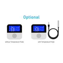 Wi-Fi Temperature Humidity Meter Indoor Hygrometer Temperature Sensor Alarm  APP Control 2.9-inch LCD Backlight Display  celsius  Celsius  Fahrenheit