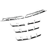 ABS Intake Grille Cover for Renault For Kadjar 2016 2017 2018 Front Upper and Lower Mesh Guard Replacement Trim Accessory China Mainland