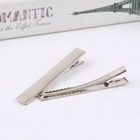 50 vnt. Metalinės aligatoriaus plaukų segtukai su lanku 3.2cm