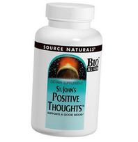 Mood Enhancement Formula, St. John's Positive Thoughts, Source Naturals 45 tabs (71355032) 45tab