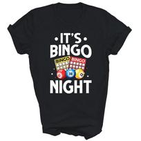 Bingo Player Bingo Night Lovers Casino Gambling Unisex Shirt Gift M