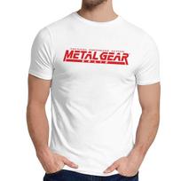 Summer Game MGS Metal Gear Solid Fashion Funny Printing T-shirt Casual Cotton Round-neck Short Sleeve European Size XS-5XL Tee S