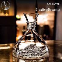 Innovative Glass Red Wine Decanter Set