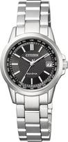 Citizen Collection Eco-Drive Radio-Controlled Direct Flight Watch with Hand Display, Pair Model, EC1130-55E, Silver