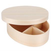 17.5x13.5cm Lunch Box Wooden   Box Portable Food Container for Students Worker