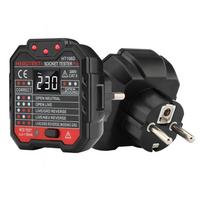 Power Socket Tester Electricity Meter Lcd Display Rcd Test Led