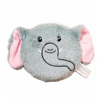 Flat Plush Elephant Dog Toy Bite Resistant Squeaky Elephant Chew Plushie Boredom Stress