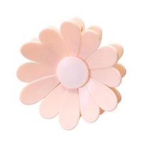 Daisy Magnetic Bag Clips Flower-Shaped Food Sealer with Strong Magnet & Spring Fridge 1pc rožinė