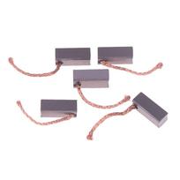 5Pcs 8x8x20mm Carbon Brush Automobile Heater Blower Fan Electric Motor Replacement Accessory
