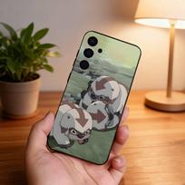 A-Avatar Appa Yip Yip Phone Case For Samsung S25,S24,S21,S22,S23,S30,Ultra,S20,Plus,Fe,Lite,5G Black Cover Samsung S23plus5G