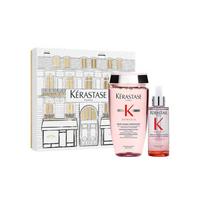 Kerastase Genesis Anti Hair Fall Gift Set, 250ml Fortifying Shampoo + 90ml Anti-breakage Hair Serum, Strengthen Thin Weak Hair Anti Loss Repair Kit ruda