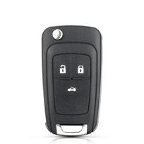 10X 2/3/4/5 Buttons Remote Case Fob Cover Flip Folding Key Shell Blank For Chevrolet Lova Sail Aveo Cruze Car Key 3 Buttons