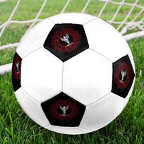 1PC Angelic Symbolism Tattoo Soccer Ball Size 5 Football Machine Sewn Indoor/Outdoor Universal Football W19 Size 5
