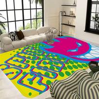 S-Spit F-Fires Logo Floor Mat Rectangle Anti-slip Home Soft Badmat Front Door Indoor Outdoor Mat Welcome Doormat 40cm x 60cm