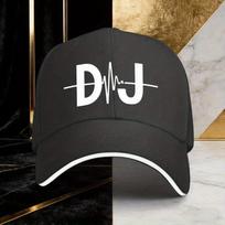 DJ Pulse Heartbeat Baseball Cap Unisex Polyester Adjustable Adult Street Style Casual Hat One Size
