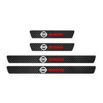 ABE4  For Nissan Qashqai Juke Sentra Patrol Almera Car Sticker Door Handle Protective Film with Car Door Sill Protector Stickers