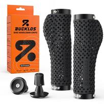 BUCKLOS Bicycle Handlebar Grip 3D Printed Mtb Cuffs Ergonomic Bicycle Grips Shock Absorption Bicycle Handle Cover