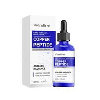 1% GHK-CU Vario Peptido Serumas Daugiafunkcis Veidui, Kūnui ir Plaukams, Nesenstančio Švytėjimo Formulė, Peptidais Praturtintas Stiprintuvas su Lašintuvu Odos ir Galvos Odos Sveikatai 1PCS