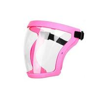 Waterproof Kids Anti-Splash Face Mask Adjustable Full Face Goggles  The Water-Sprinkling Festival rožinė