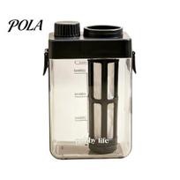 Cold Brew Pitcher Jar Coffee Maker with Filter & Airtight Lid, Clear Plastic Infuser Jar, Iced Tea Scales, Gifts for Lovers S juoda