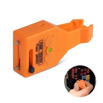 Portable Car Fuse Tester Puller Lightweight Fuse Removal Tool Car Fuse Checker  for Car Fuse oranžinė