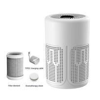 HOMEFISH USB Air Purifier Negative Ion Household Air Formaldehyde Removal Odor Filtration Indoor Odor Removal balta