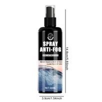 Nano Anti-Fog Glass Spray, Used for Clear Vision Anti-Fogging on Car Windows, Helmets, Windshields, and Interior Windows, Quick-Drying