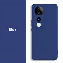 Luxury Case For Vivo V40 Cover Vivo V40 Funda Coque Liquid Silicone Soft TPU Phone Shell Case Vivo V40 For Vivo V40 5G mėlyna
