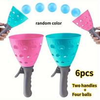 Random color ball cup covers, throwing and catching games, indoor and outdoor entertainment activities, party game props