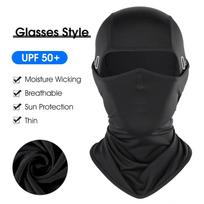 Summer Breathable Cycling Cap Anti-Uv Balaclava Men Full Face Mask Bicycle Motorcycle Running Cooling Sport Gear