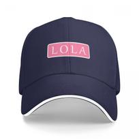 Lola Girls Name Baseball Cap Christmas Hat Military Tactical  Streetwear Wild Ball  Men'S  Women'S