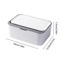 Wet Tissue Box With Lid Wipe Dispenser Portable Wipes Napkin Storage Box Holder Laundry Wipes Holder for Laundry Room Decor pilka