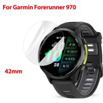 Soft TPU Screen Protectors for Garmin Forerunner 970 Anti-scratch Shatterproof Protective Films for Garmin Forerunner 970 1PCS
