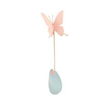 Creative Silicone Butterfly arbatos maišelio sietelis Filtras Infuser virtuvės gėrimų įrankis rožinė