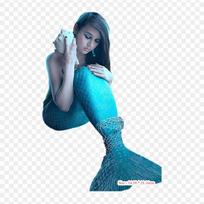 Mermaid The Little Mermaid Siren Rusalka Iron on Heat Transfer Printing Vinyl Patches Sticker for Clothes DIY Appliques Washable Patches