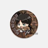 58 MM japonų anime ataka ant titano kieto emalio smeigtukų miela manga Eren Levi ženklelis kuprinė apykaklės atvartas sagės dovanos gerbėjų kolekcija