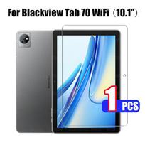 Grūdinto stiklo plėvelė, skirta Blackview Tab 70 WiFi (10,1 colio) 2023 m. išleista skaidri, nesubraižanti HD planšetinio kompiuterio ekrano apsauga 1PC Tab 70 wifi 10.1" skaidri