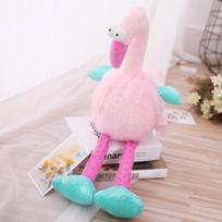 Flamingo lėlė Pliušinis žaislas Stručio lėlė Rožinė lėlė 60CM white