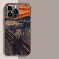 Applicable To IPhone16 Mobile Phone Case New Couple European and American Art Mobile Phone Case Van Gogh Oil Painting Mobile Phone Case iPhone16