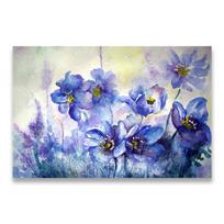 Abstrakti gėlė vazoje Orchidėja drobė Paveikslas Spaudinys ant drobės Sieninis paveikslas Plakatas Svetainės namų dekoras be rėmelio 21*30cm